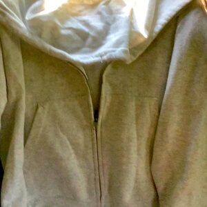 Hanes Light Gray ComfortBlend Hoodie